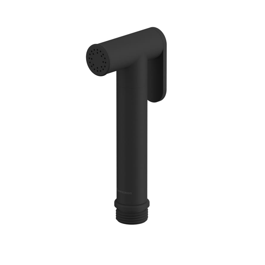 Плитка Whitecross Вне Коллекций Гигиеническая лейка черный матовый  поверхность матовая