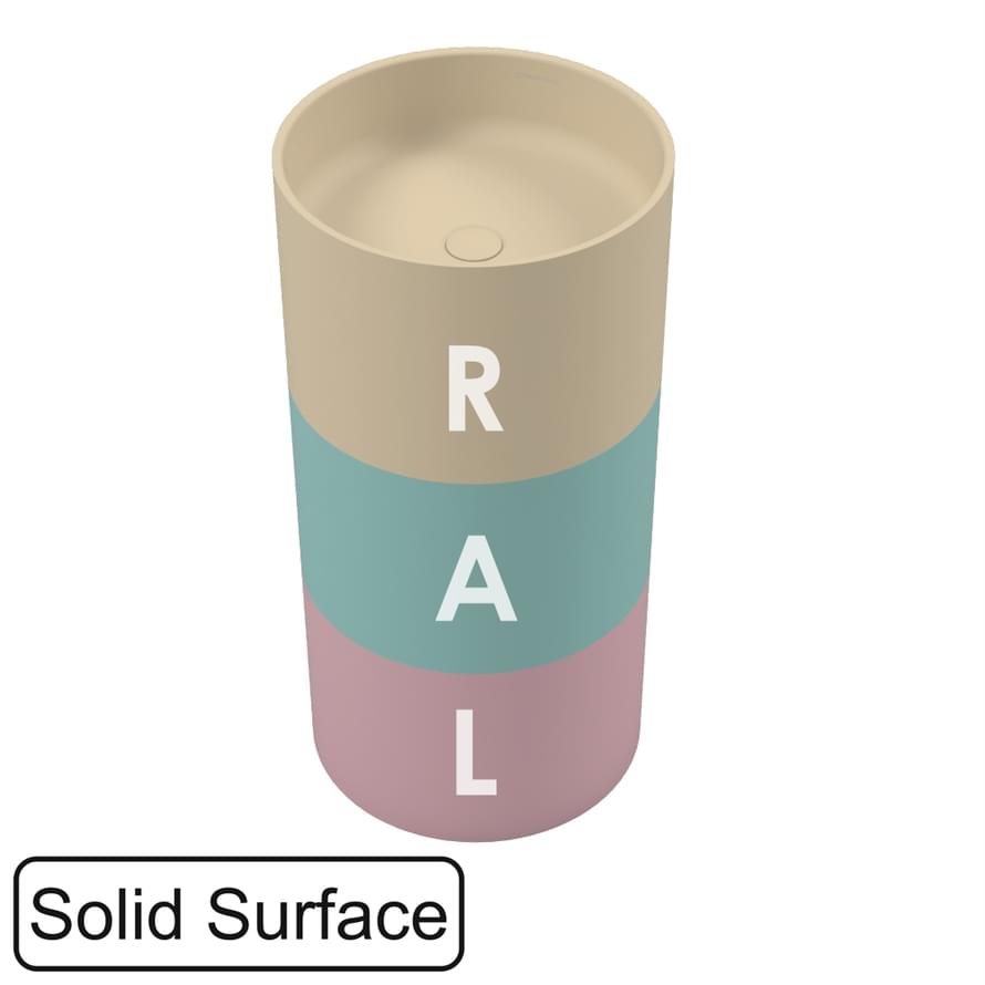 Плитка Whitecross Раковины Раковина напольная ALTAR D430 мм искусственный камень RAL матовый  поверхность матовая