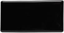 Плитка Winchester Classic Black 6.3x12.7 см, поверхность глянец