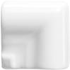 Плитка Winchester Classic Dado Turn Pure White 3.8x3.8 см, поверхность глянец