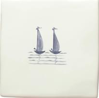 Плитка Winchester Classic Delft Boats Grace And Anne Of Liverpool 12.7x12.7 см, поверхность глянец