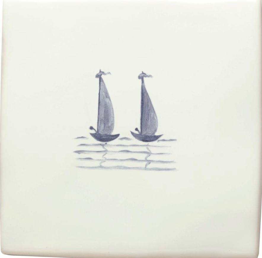 Winchester Classic Delft Boats Grace And Anne Of Liverpool 12.7x12.7