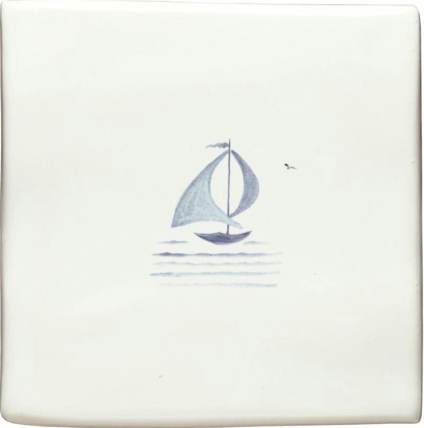 Winchester Classic Delft Boats Thomas Basset Of Rye 12.7x12.7