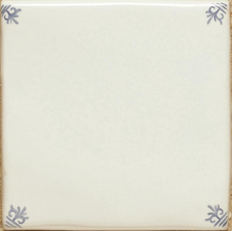 Winchester Classic Delft White Blanc With Corners 12.7x12.7