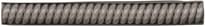 Плитка Winchester Classic Grey Rope 2.5x21.4 см, поверхность глянец