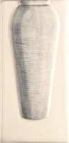 Плитка Winchester Classic Jar On Off White 21.4x10.5 см, поверхность глянец, рельефная
