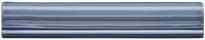 Плитка Winchester Classic Periwinkle Dado Rail 3.8x21.4 см, поверхность глянец