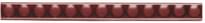 Плитка Winchester Classic Ruby Listello 1.9x21.4 см, поверхность глянец