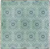 Плитка Winchester Manoir Fleur on Mint 13x13 см, поверхность глянец