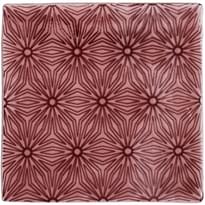 Плитка Winchester Manoir Fleur on Tayberry 13x13 см, поверхность глянец