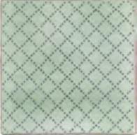 Плитка Winchester Manoir Trellis on Mint 13x13 см, поверхность глянец