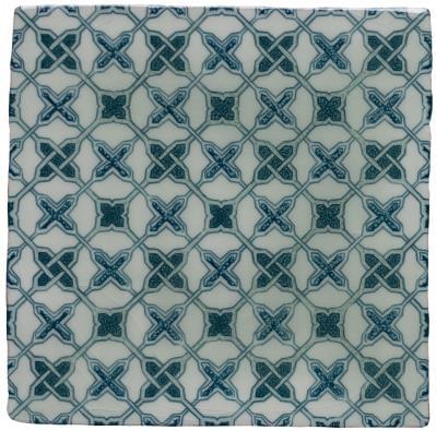 Winchester Residence Chateaux Ormeaux On Blue On Mint 13x13