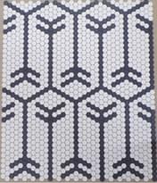 Плитка Winckelmans Complex Mosaics Special Design Ele 001 Hex-2.5 3.8Mm 100x100 см, поверхность матовая