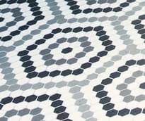 Плитка Winckelmans Complex Mosaics Special Design Lazare 002 Hex-2.5 3.8Mm 100x100 см, поверхность матовая
