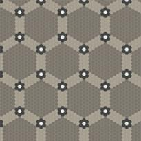 Плитка Winckelmans Complex Mosaics Special Design Net 001 Hex-2.5 3.8Mm 100x100 см, поверхность матовая