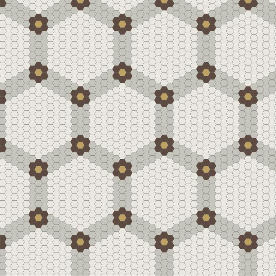 Winckelmans Complex Mosaics Special Design Net 005 Hex-2.5 3.8Mm 100x100