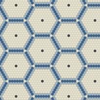 Плитка Winckelmans Complex Mosaics Special Design Net H01 Hex-2.5 3.8Mm 100x100 см, поверхность матовая