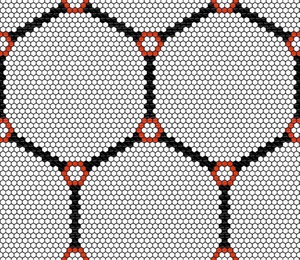 Winckelmans Complex Mosaics Special Design Net Q01 Hex-2.5 3.8Mm 100x100