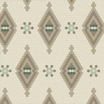 Плитка Winckelmans Complex Mosaics Special Design Snowflake 002 Hex-2.5 3.8Mm 100x100 см, поверхность матовая