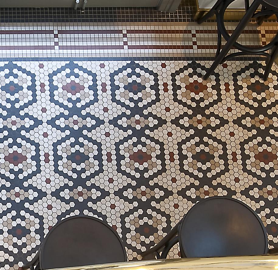 керамогранит фабрики Winckelmans коллекция Complex Mosaics