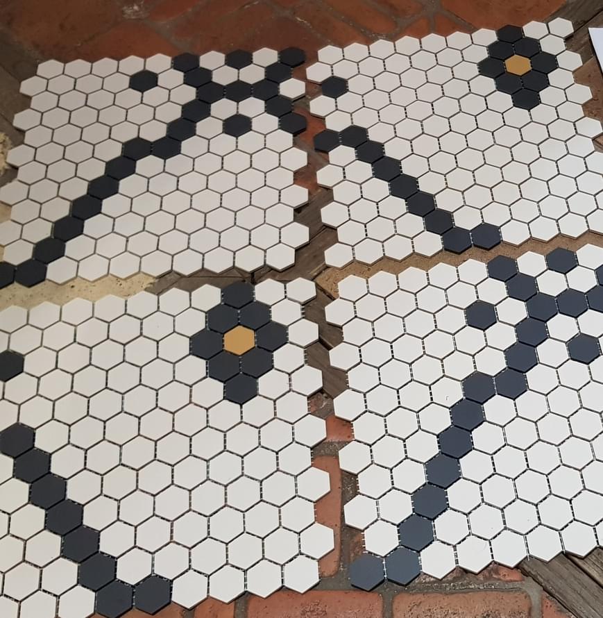 керамогранит фабрики Winckelmans коллекция Complex Mosaics