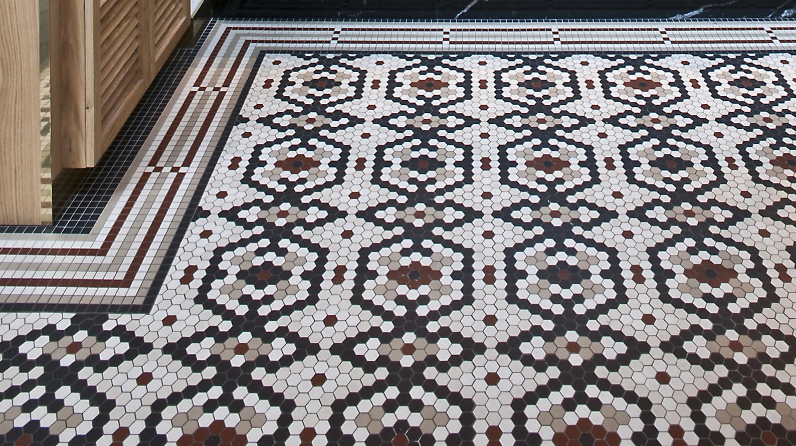 керамогранит фабрики Winckelmans коллекция Complex Mosaics