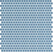 Плитка Winckelmans Mosaic A A2 Blue Beu 30.8x30.8 см, поверхность матовая