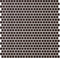 Плитка Winckelmans Mosaic A A2 Brown Bru 30.8x30.8 см, поверхность матовая