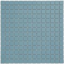 Плитка Winckelmans Mosaic B B1 Blue Beu 30.8x30.8 см, поверхность матовая