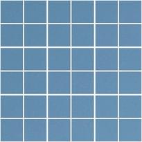 Плитка Winckelmans Mosaic C C1 Blue Beu 31.8x31.8 см, поверхность матовая
