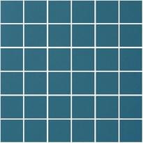 Плитка Winckelmans Mosaic C C1 Dark Blue Bef 31.8x31.8 см, поверхность матовая