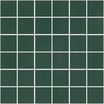 Плитка Winckelmans Mosaic C C1 Dark Green Vef 31.8x31.8 см, поверхность матовая