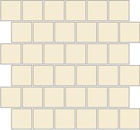 Плитка Winckelmans Mosaic C C2 White Bau 31.8x31.8 см, поверхность матовая