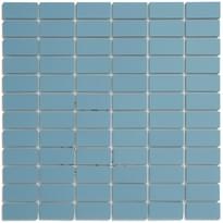 Плитка Winckelmans Mosaic D D1 Blue Beu 31.8x31.8 см, поверхность матовая