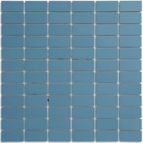 Плитка Winckelmans Mosaic D D1 Dark Blue Bef 31.8x31.8 см, поверхность матовая
