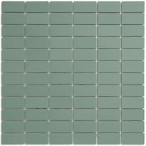 Плитка Winckelmans Mosaic D D1 Green Veu 31.8x31.8 см, поверхность матовая
