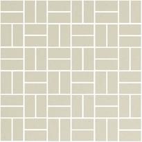 Плитка Winckelmans Mosaic D D2 White Bau 31.8x31.8 см, поверхность матовая