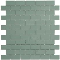 Плитка Winckelmans Mosaic D D3 Green Veu 29.2x31.8 см, поверхность матовая