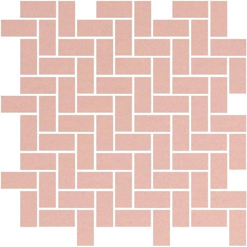 Winckelmans Mosaic D D4 Chevron Pink Rsu 31.8x31.8