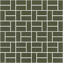 Плитка Winckelmans Mosaic D D5 Green Australian Vea 31.8x31.8 см, поверхность матовая