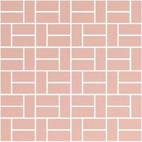Плитка Winckelmans Mosaic D D5 Pink Rsu 31.8x31.8 см, поверхность матовая