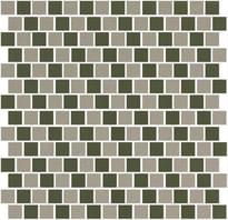Плитка Winckelmans Mosaic Decors B2 Checker 004 30.8x30.8 см, поверхность матовая