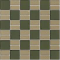 Плитка Winckelmans Mosaic Decors Checker 004 31.8x31.8 см, поверхность матовая