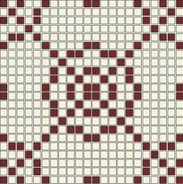 Плитка Winckelmans Mosaic Decors Decor A1010102D001 30.8x30.8 см, поверхность матовая