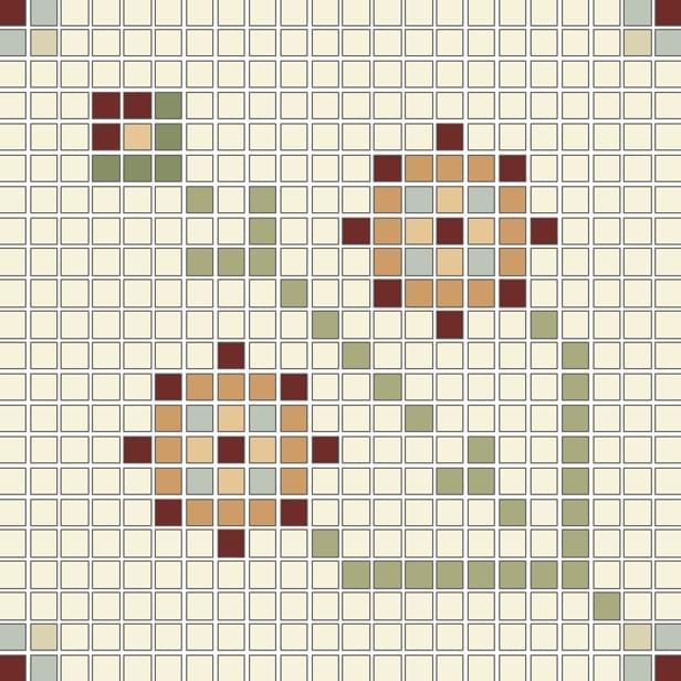 Winckelmans Mosaic Decors Decor A1011208D001 30.8x30.8
