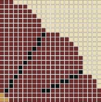 Плитка Winckelmans Mosaic Decors Decor A1011404D002 30.8x30.8 см, поверхность матовая