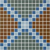Плитка Winckelmans Mosaic Decors Decor B1011905D004 30.8x30.8 см, поверхность матовая