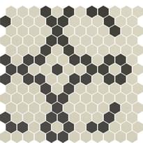 Плитка Winckelmans Mosaic Decors Decor E1010102D001 28x29.5 см, поверхность матовая