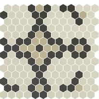Плитка Winckelmans Mosaic Decors Decor E1010103D001 28x29.5 см, поверхность матовая