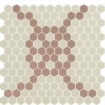 Плитка Winckelmans Mosaic Decors Decor E1010202D001 28x29.5 см, поверхность матовая